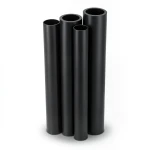 HDPE Pipes PE 80 Pressure 5 Bar Outer Diameter 250 mm Thickness 9.6 mm Black