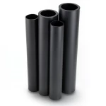 Al-Rajhi HDPE Pipes PE 80 Pressure 5 Bar Outer Diameter 355 mm Thickness 13.6 mm Black