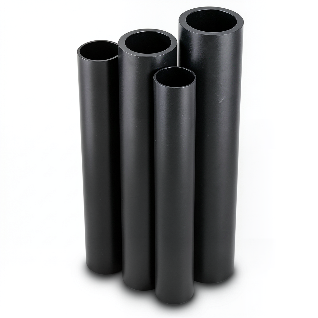 HDPE Pipes PE 100 Pressure 4 Bar 800 mm Diameter 19.6 mm Thickness Black