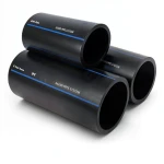 أنابيب HDPE السعودي PE 80 ضغط 8 بار قطر خارجي 75 مم سمك 4.5 مم لون أسود | مصنع أنظمة الانابيب السعودي (SPS)