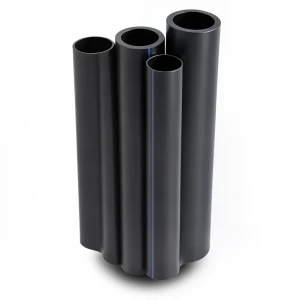 مواسير HDPE الراجحي PE 100 ضغط 4 بار قطر خارجي 1000 مم سمك 24.5 مم أسود