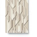 German Geometric Wallpaper 10m x 0.53m Beige, Model 10145-10