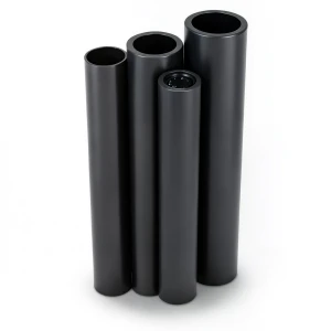 HDPE Pipes PE 100 Pressure 4 Bar 1400 mm Diameter 34.3 mm Thickness Black