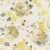 Floral wall decoration, beige with yellow color, length 10 m, width 0.53 m, model 448887 