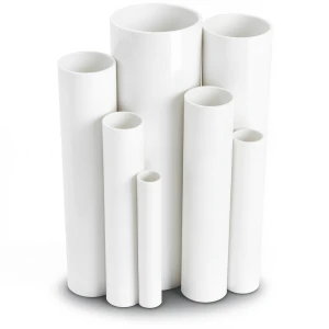 مواسير UPVC ضغط 6 بار قطر خارجي 200 مم سمك 5.9 مم لون أبيض
