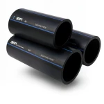 أنابيب HDPE SPS PE 80 ضغط 12.5 بار قطر خارجي 90 مم سمك 8.2 مم أسود | مصنع أنظمة الانابيب السعودي (SPS)