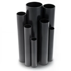 UPVC Pipes Nominal Pressure 6 Bar Outside Diameter 200 mm Thickness 5.9 mm Black
