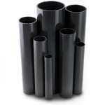 مواسير UPVC ضغط 4 بار قطر خارجي 200 مم سمك 4 مم لون اسود