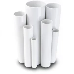 UPVC Pipes Nominal Pressure 16 Bar Outside Diameter 200 mm Thickness 14.9 mm White