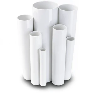 UPVC Pipes Nominal Pressure 16 Bar Outside Diameter 200 mm Thickness 14.9 mm White