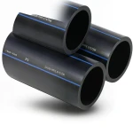 SPS HDPE Pipes PE 80 Pressure 8 Bar Outside Diameter 110 mm Thickness 6.6 mm Black | Saudi Pipes Systems (SPS)