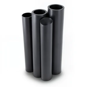 HDPE Pipes PE 80 Pressure 5 Bar Outer Diameter 250 mm Thickness 9.6 mm Black