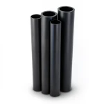 مواسير HDPE PE 80 ضغط 5 بار قطر خارجي 280 مم سمك 10.7 مم لون أسود