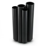 مواسير HDPE PE 80 ضغط 5 بار قطر خارجي 315 مم سمك 12.1 مم أسود