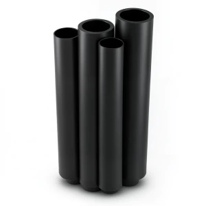 HDPE Pipes PE 80 Pressure 5 Bar Outer Diameter 315 mm Thickness 12.1 mm Black