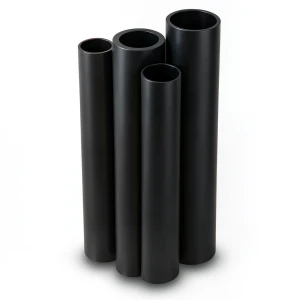 Al-Rajhi HDPE Pipes PE 80 Pressure 5 Bar Outer Diameter 355 mm Thickness 13.6 mm Black
