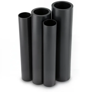HDPE Pipes PE 100 Pressure 4 Bar Diameter 710 mm Thickness 17.4 mm Black