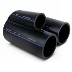 مواسير HDPE PE 80 ضغط 8 بار قطر خارجي 63 مم سمك 3.8 مم لون أسود | مصنع أنظمة الانابيب السعودي (SPS)