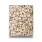 Italian Wallpaper Floral Design 10m×0.73m Beige with Pink