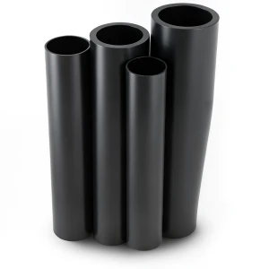 HDPE Pipes PE 100 Pressure 4 Bar 800 mm Diameter 19.6 mm Thickness Black
