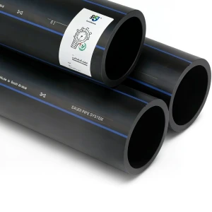 أنابيب HDPE SPS PE 80 ضغط 12.5 بار قطر خارجي 63 مم سمك 5.8 مم لون أسود | مصنع أنظمة الانابيب السعودي (SPS)