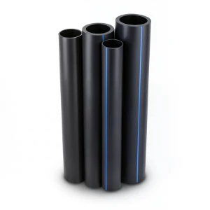 HDPE Pipes PE 100 Pressure 4 Bar Outside Diameter 1200 mm Thickness 29.4 mm Black