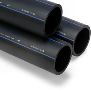 أنابيب HDPE SPS PE 80 ضغط 5 بار قطر خارجي 75 مم سمك 2.9 مم أسود | مصنع أنظمة الانابيب السعودي (SPS)