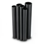 مواسير HDPE PE 100 ضغط 4 بار قطر 1400 مم سمك 34.3 مم لون أسود