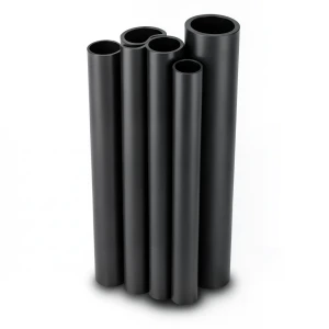 HDPE Pipes PE 100 Pressure 4 Bar 1400 mm Diameter 34.3 mm Thickness Black