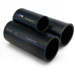 SPS HDPE Pipes PE 80 Pressure 5 Bar Outside Diameter 90 mm Thickness 3.5 mm Black | Saudi Pipes Systems (SPS)