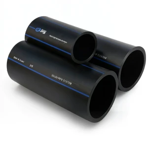 SPS HDPE Pipes PE 80 Pressure 5 Bar Outside Diameter 90 mm Thickness 3.5 mm Black | Saudi Pipes Systems (SPS)