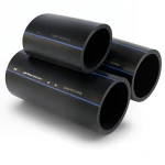 أنابيب HDPE السعودي PE 80 ضغط 8 بار قطر خارجي 90 مم سمك 5.4 مم لون اسود | مصنع أنظمة الانابيب السعودي (SPS)