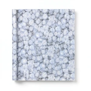 Italian Wall Covering 10m x 0.73m Light Gray-Blue, Model 25031