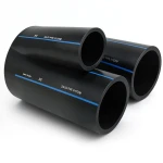 أنابيب HDPE SPS PE 80 ضغط 12.5 بار قطر خارجي 90 مم سمك 8.2 مم أسود | مصنع أنظمة الانابيب السعودي (SPS)