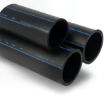 أنابيب HDPE SPS PE 80 ضغط 12.5 بار قطر خارجي 75 مم سمك 6.8 مم لون أسود | مصنع أنظمة الانابيب السعودي (SPS)