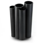 HDPE Pipes PE 80 Pressure 5 Bar Outer Diameter 400 mm Thickness 15.3 mm Black
