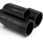 أنابيب SPS HDPE PE 80 ضغط 5 بار قطر خارجي 110 مم سمك 4.2 مم لون أسود | مصنع أنظمة الانابيب السعودي (SPS)