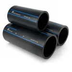 SPS HDPE Pipes PE 80 Pressure 8 Bar Outside Diameter 90 mm Thickness 5.4 mm Black | Saudi Pipes Systems (SPS)