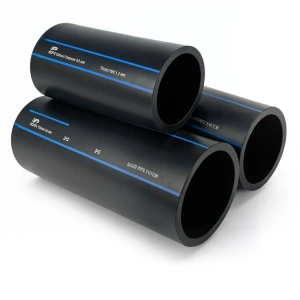 أنابيب HDPE السعودي PE 80 ضغط 8 بار قطر خارجي 90 مم سمك 5.4 مم لون اسود | مصنع أنظمة الانابيب السعودي (SPS)