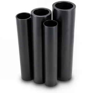 مواسير HDPE PE 80 ضغط 5 بار قطر خارجي 560 مم سمك 21.4 مم لون أسود