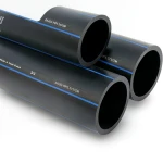 SPS HDPE Pipes PE 80 Pressure 5 Bar Outside Diameter 125 mm Thickness 4.8 mm Black | Saudi Pipes Systems (SPS)