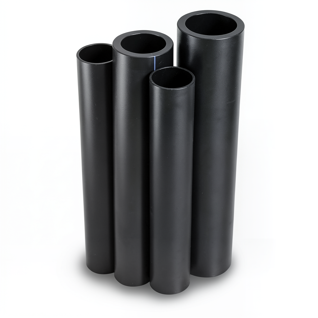 مواسير HDPE الراجحي PE 80 ضغط 5 بار قطر خارجي 710 مم سمك 27.2 مم لون أسود