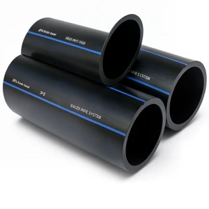 SPS HDPE Pipes PE 80 Pressure 8 Bar Outside Diameter 125 mm Thickness 7.4 mm Black | Saudi Pipes Systems (SPS)