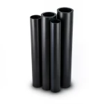 HDPE Pipes PE 80 Pressure 5 Bar Outer Diameter 800 mm Thickness 30.6 mm Black