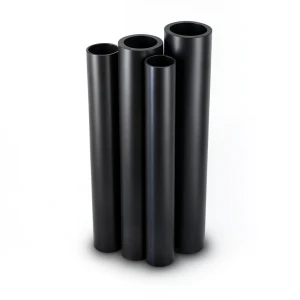 مواسير HDPE PE 80 ضغط 5 بار قطر خارجي 800 مم سمك 30.6 مم لون أسود