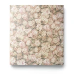 Italian Wallpaper Floral Design 10m×0.73m Beige with Pink