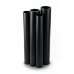 HDPE Pipes PE 80 Pressure 5 Bar Outer Diameter 1400 mm Thickness 53.5 mm Black