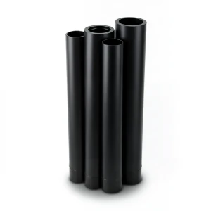 مواسير HDPE PE 80 ضغط 5 بار قطر خارجي 1400 مم سمك 53.5 مم لون أسود