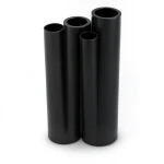 HDPE Pipes PE 80 Pressure 5 Bar Outer Diameter 1600 mm Thickness 61.2 mm Black