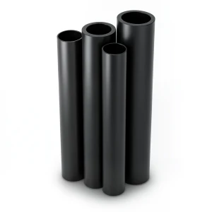 أنابيب HDPE PE 80 ضغط 3.2 بار قطر خارجي 355 مم سمك 3.5 مم لون أسود
